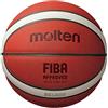 Molten BG5000 BG-Series Pallone da basket in pelle, approvato FIBA, BG5000, taglia 7, 2 tonalità