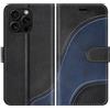 BoxTii Cover per iPhone 16 PRO Max, Custodia in PU Pelle Portafoglio, Magnetica Flip Cover a Libro con Slot per Schede per iPhone 16 PRO Max, Nero
