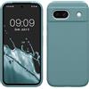 kwmobile Cover per Google Pixel 8a Custodia - Back Case per Smartphone in Silicone TPU - Protezione Gommata - artic night