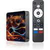 ADDCOLOR TV Box Android 14.0, TV Box 4K con 2 GB RAM 16 GB ROM RK3518 Quad-Core 64bit Cortex-A53 Mali 450 MP2 GPU Supporto Wi-Fi a Doppia Banda, Bluetooth 5.0, 10/100M Ethernet HDR10