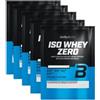 Generico 5 x BioTechUSA Iso Whey Zero | Premium Whey Protein Isolate | Grass-Fed | Enzyme-Free | Sugar- and Gluten-free, 25 g, Gusti misti (5 x 25g)