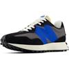 NEW BALANCE 327, Sneaker Uomo, Black/Black, 38.5 EU