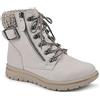 CLIFFS BY WHITE MOUNTAIN Stivali da donna Hearty, Marrone/Tessuto/Maglione, 40.5 EU