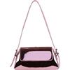 CARTIOBEATY Donne Argento Metallico Borsa Del Partito Y2k Scintillante Argento Borsa A Tracolla Borse Da Sera Notte Tote Borsa Satchel, Rosa