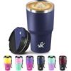 Grsta Tazza Termica 20oz, Termos Caffè, Bicchiere Termico con Coperchio a Prova di Perdite, Tazza da Viaggio, Ermetica Portatile, Travel Tumbler Per Caffè Caldo e Freddo, Acqua e Tè