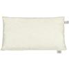 beties - cuscino publik, in piuma (vere piume), lavabile, lavorazione tradizionale, colore crema, 100% cotone, crema, 30 x 50 cm