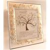 Argenti Annunziata NOZZE D'ORO 50° ANNIVERSARIO DI MATRIMONIO CORNICE PORTAFOTO MAXI IN ARGENTO L'ALBERO DELLA VITA cm34x30 FOTO cm25x20 FASCIA cm5 PORTAFOTOGRAFIE -> TUA IN 48h