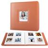 MUZIRI KINOKOO Album fotografico con 288 tasche per fotocamera istantanea Polaroid GO, album di grande capacità in pelle PU per pellicola Polaroid GO, 6,6 x 5,3 cm, collezione di film, album