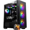 AGM store Pc Gaming RYZEN 7 7800X3D- Scheda video RTX 5060 TI 16GB - RAM 32GB DDR5 5600mhz - Nvme 1TB Pci 4 - Dissipatore a Liquido 240mm - Wifi e Bluetooth -w11