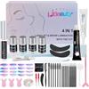Libeauty Set di sollevamento ciglia nero - Lash & Brow Lifting, dura fino a 6 - 8 settimane, adatto per salone e principianti