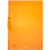 FELLOWES CARTELLINA CON MOLLA CLIPPER ARANCIO TRASP. ART.F007 LEONARDI F007-TAR