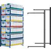 PAPERFLOW Scaffale RANG'ECO 5 ripiani 100x70xH200cm - Modulo Aggiunta K605171