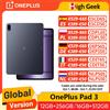 OnePlus Versione globale OnePlus Pad 3 Snapdragon 8 Elite 13,2 pollici con schermo a 144Hz Batteria da 12140mAh Fotocamera posteriore da 13MP 8 altoparlanti Ricarica da 80W - Storm Blue