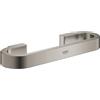 Grohe Selection maniglia di sostegno, 41064AL0, Selection hard graphite spazzolato [Accessori Bagno > Maniglie di Sostegno]