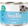 Smilla Kitten 6 x 200 g umido gatto - Coniglio