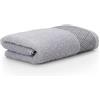 MÖVE for Frottana Geometry - Asciugamano 50 x 100 cm, 100% cotone, colore: Argento