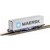 PT Trains 100264 carro Intermodale SNCF Sgmmnss MODALIS + container 40"
