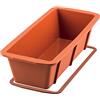 silikomart | SFT331 Stampo in Silicone per Torta PLUM CAKE, Antiaderente, Confezione da 1 Stampo per Dolci con Safe Ring, 300 x 100 mm, h 70 mm, Volume 1,7 l, Made in Italy