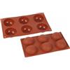 SILIKOMART Professional stampo 6 semisfere Ø mm 70x35 80ml SF002