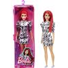 Mattel Gadget - Barbie: Mattel - Fashionista Doll #168 / Bambola Con Capelli Rossi, Ves