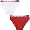 Levi's Kids LHG Sportswear Elastic Bikini 4L0177 Intimo, Bianco, M Bambina