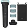 Philips Body Groomer 5000 Series - Con sistema di rasatura a tripla protezione - BG5485/30