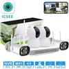 iCSee Kit di Sicurezza con NVR e 4 Telec ICSee Kit NVR 4 Telecamere Smart WiFi 3MP - 2 Dome Interne + 2 Bullet Esterne