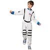 Boland 82273 - Costume da astronauta per bambini, varie misure, colore: bianco, 140 cm