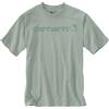 Carhartt Relaxed Fit Heavyweight Short-Sleeve Logo Graphic T-Shirt Maglietta Work Utility, Seabrook, M Uomo