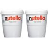 Nutella 2 X NUTELLA FERRERO SECCHIO BIANCO 3 KG