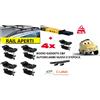 CAM For Nissan Qashqai I (07>14) Kit Barre Portapacchi Portabagagli (RAIL APERTI)