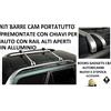 CAM Per DR 5 Suv (2007>) Kit Barre in Alluminio Prem C/Chiavi (RAIL APERTI)