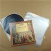 50 BUSTE PROTETTIVE DISCHI VINILE LP(33 GIRI) 12"80my CON CHIUSURA ADESIVA