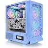 Thermaltake Ceres 330 Tg Argb Glass temperato azzurro