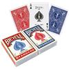 Bicycle 3XBicycle - Carte da gioco con indice standard, confezione da 2