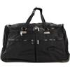 camel active Bags Journey Borsone da Uomo con ruote, misura piccola, Nero, 70 x 34 x 34, Valigie