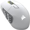 CORSAIR SCIMITAR ELITE WIRELESS SE Mouse da Gioco MMO - 33.000 DPI, 16 Pulsanti Programmabili, Key Slider™ Regolabile, Hyper-Polling 1K - PC, PS5, PS4, Xbox, Mac - Bianco