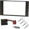 Sound Way Sound-way Kit Installazione Autoradio, Mascherina 2 DIN, Adattatore Connettore ISO, Adattatore Antenna, Chiavi di Smontaggio, compatibile con FORD GALAXY/FIESTA/FOCUS/C-MAX/S-MAX/TRANSIT