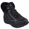 Skechers Uno Rugged Fall Shimmer, Stivaletto Donna, Black Durabuck/Metallic Duraleather/Faux Fur, 37 EU