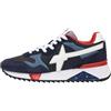 w6yz Adulto Yak-M.-Sneakers in Suede e Tessuto Tecnico-Blu, Blu-Azzurro 40