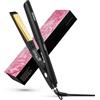 Dekuri Piastra Capelli 2 in 1, Piastra per Capelli in Titanio, Riscaldamento Rapido in 30s, Display LED 120-230℃, Piastre Capelli Professionale Ionic per Donne - Nero