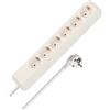 Brennenstuhl BS-1159420015-Tomas mult.Eco 1,5m 6T Blanco