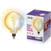 WiZ Lampadina Globo Smart LED WiFi, Luce Bianca da Calda a Fredda, Filamento Ambrata, E27, equivalente a 25W, Tecnologia SpaceSense, Controllo Vocale (Alexa, Apple HomeKit, Google Home)