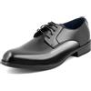 Xamic Y80 Scarpe Eleganti da Uomo Vintage Stringate Francesine Classiche da Cerimonia Business Lucide Mocassini Loafer Derby Nero 40