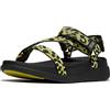 Fitflop Sandali da donna F-mode Go Leopard Adjust. cinturino a Z con cinturino a Z, Mix di citronella, 41 EU