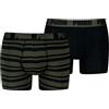 PUMA Everyday Heritage Stripe Boxer 2 Units S