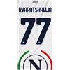 ssc napoli Telo Mare Kvara, Unisex Adulto, Bianco