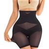 Gotoly Mutande Contenitive Donna Pancia Piatta Intimo Modellante A Vita Alta Pancera Guaina Contenitiva Snellente Mutanda Pancera Post Parto Donna(Nero, XL)