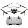 DJI Mini 4 Pro (con DJI RC-N2), mini drone pieghevole per adulti con fotocamera HDR in 4K, meno di 249 g, autonomia di volo di 34 min., distanza di trasmissione video max. di 20 km, C0