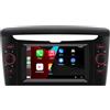 LXKLSZ Autoradio per Lancia Ypsilon 2011-2020 Radio con Wireless Carplay/Android Stereo IPS Touch Screen/Bluetooth/Mirror Link/FM/AM/USB